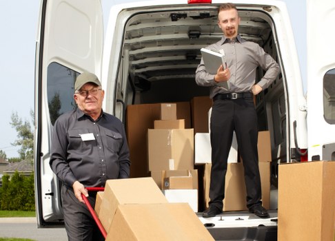 Governing law and service terms document for man and van service