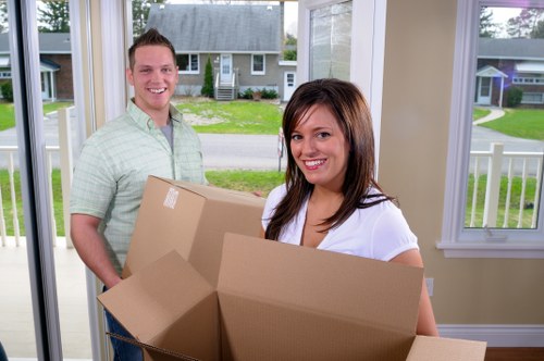 Small business removal service with office equipment in Elmersend