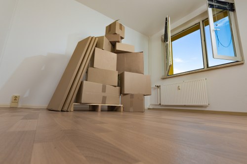 Measuring moving load by cubic yard estimate