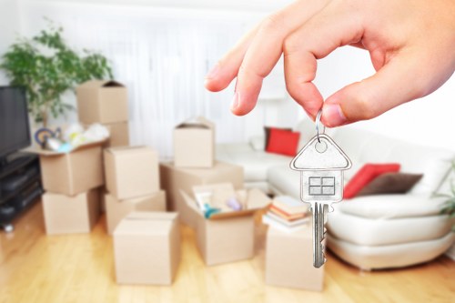 Man with van service helping with a local move in Elmersend