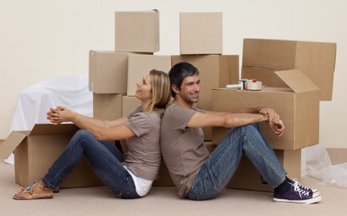 Van transport booking and quotation process illustration