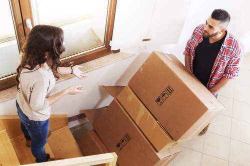 Local office move support in Elmersend with careful loading access