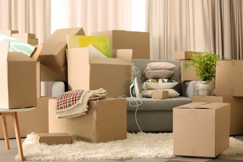 Commercial packing and transport for Elmersend business premises