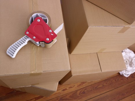 Careful handling of furniture during a local removal